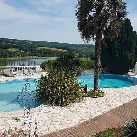 Maison Quercy De La Pierre Vue Lac Vakantiehuis